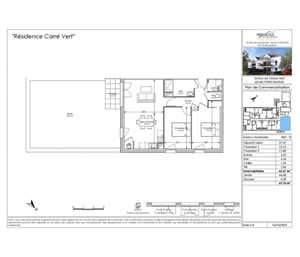 t3 à la vente -   44160  PONTCHATEAU, surface 62 m2 vente t3 - UBI472060817